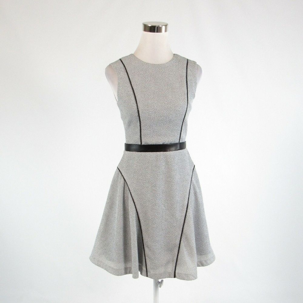 Gray NHA KHANH  A-line dress 4 NWT $530.00